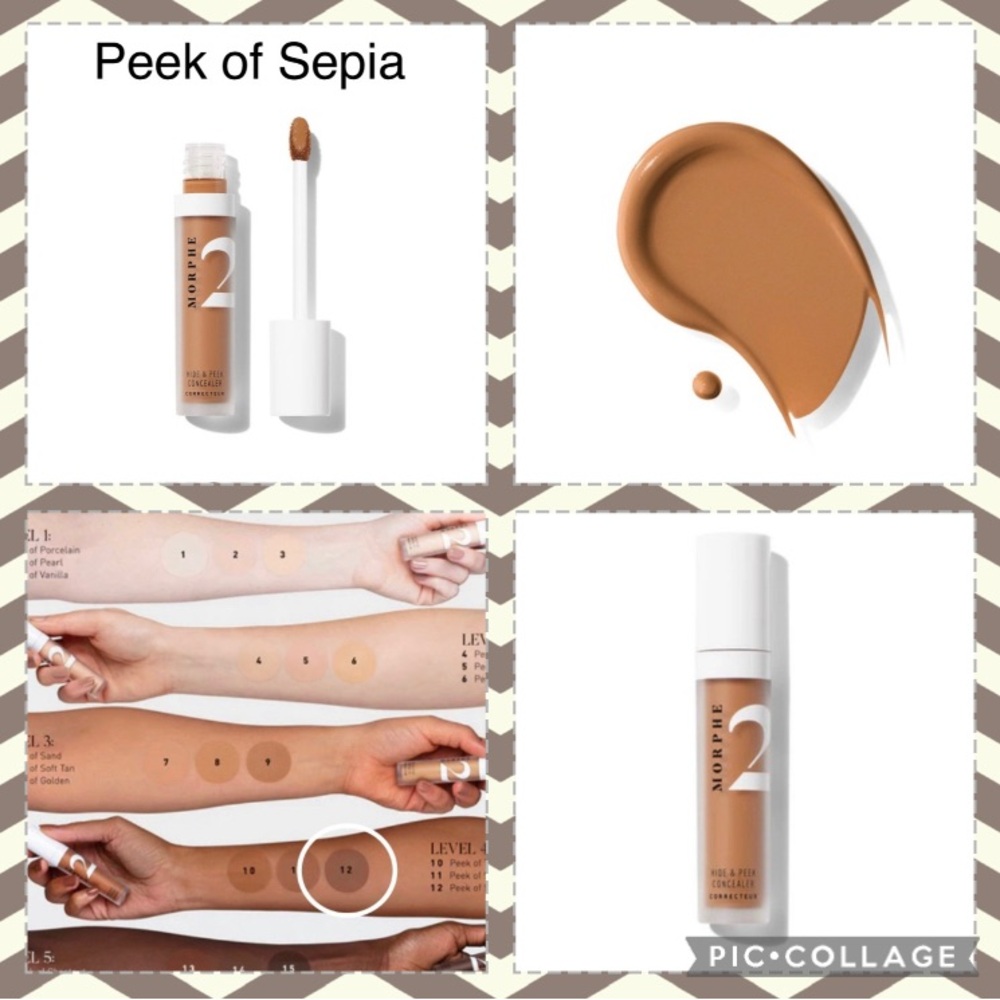 Sepia- Morphe 2
Peek Of Sepia | Hide & Peek Concealer